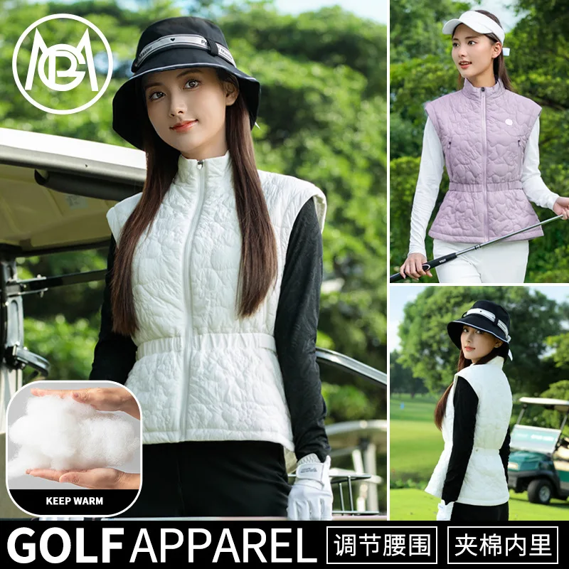 PGM Women Golf Vest Winter Warm Cotton Padded Sports Jacket Outerwear
PGM Women Golf Vest Winter Warm Cotton Padded Sports Jacket Outerwear