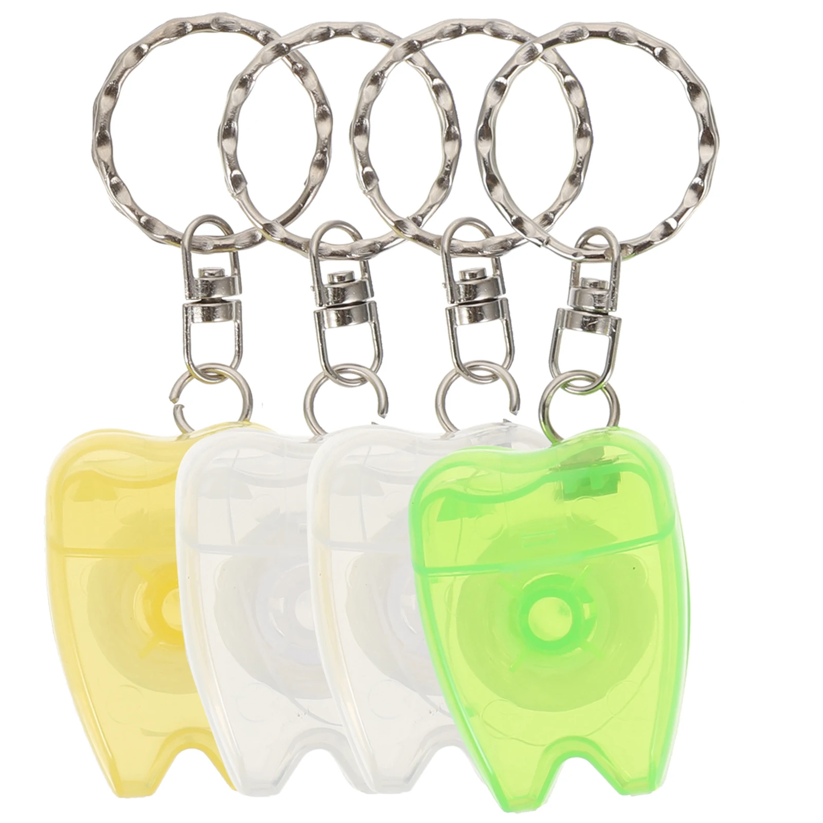 4pcs 15M Dental Floss Portable Keychain Key Ring Floss Stick For Teeth Cleaning Oral Care (Random Color)
4pcs 15M Dental Floss Portable Keychain Key Ring Floss Stick For Teeth Cleaning Oral Care (Random Color)