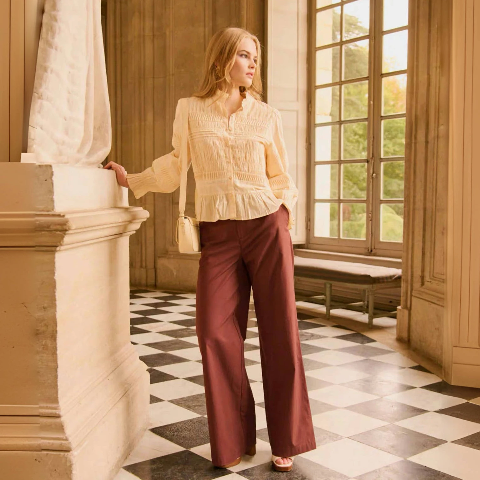 Elegant Paris Red Card Petite Shirt Half Skirt Lace Long Dress Spring 2026 French Style Loose Fit Cotton Bubble Sleeve
Elegant Paris Red Card Petite Shirt Half Skirt Lace Long Dress Spring 2026 French Style Loose Fit Cotton Bubble Sleeve