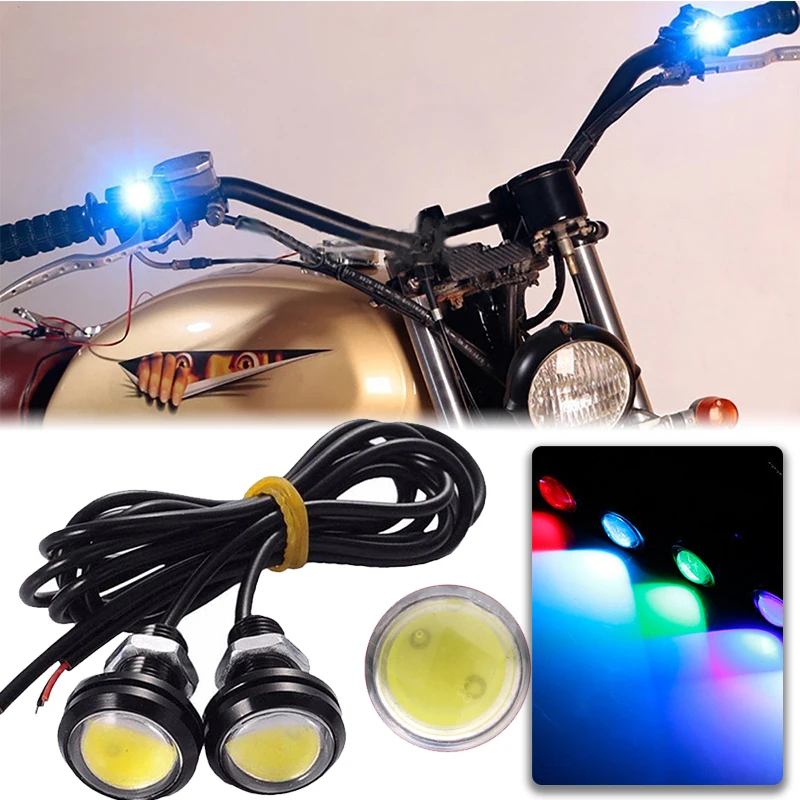 2Pcs Car Eagle Eye DRL LED Daytime Running Lights Motorcycle Backup Reversing Parking Signal Automobiles Lamps Car Styling 12V
2Pcs Car Eagle Eye DRL LED Daytime Running Lights Motorcycle Backup Reversing Parking Signal Automobiles Lamps Car Styling 12V