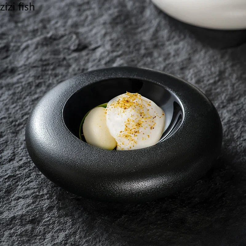 Black and White Ceramic Deep Bowl Thick Soup Bowl Fruit Salad Bowl Sashimi Bowls Pasta Bowls Restaurant Specialty Tableware
Black and White Ceramic Deep Bowl Thick Soup Bowl Fruit Salad Bowl Sashimi Bowls Pasta Bowls Restaurant Specialty Tableware