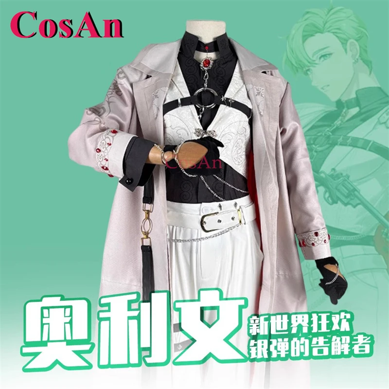 CosAn Game Nu: Карнавальные костюмы для косплея Olivine The Silver Bullet Confessor, модная униформа, одежда для ролевых игр на Хэллоуин
CosAn Game Nu: Карнавальные костюмы для косплея Olivine The Silver Bullet Confessor, модная униформа, одежда для ролевых игр на Хэллоуин