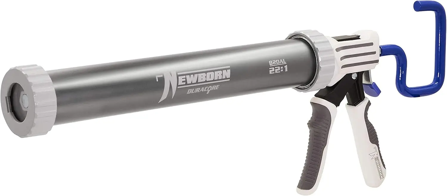 820AL Elite Series Sausage - Bulk - Cartridge Caulking Gun, 23oz Bulk; 10 oz. & 20 oz. Sausage; 8-12" & 10" Cartridge, 22:1 Thru
820AL Elite Series Sausage - Bulk - Cartridge Caulking Gun, 23oz Bulk; 10 oz. & 20 oz. Sausage; 8-12" & 10" Cartridge, 22:1 Thru