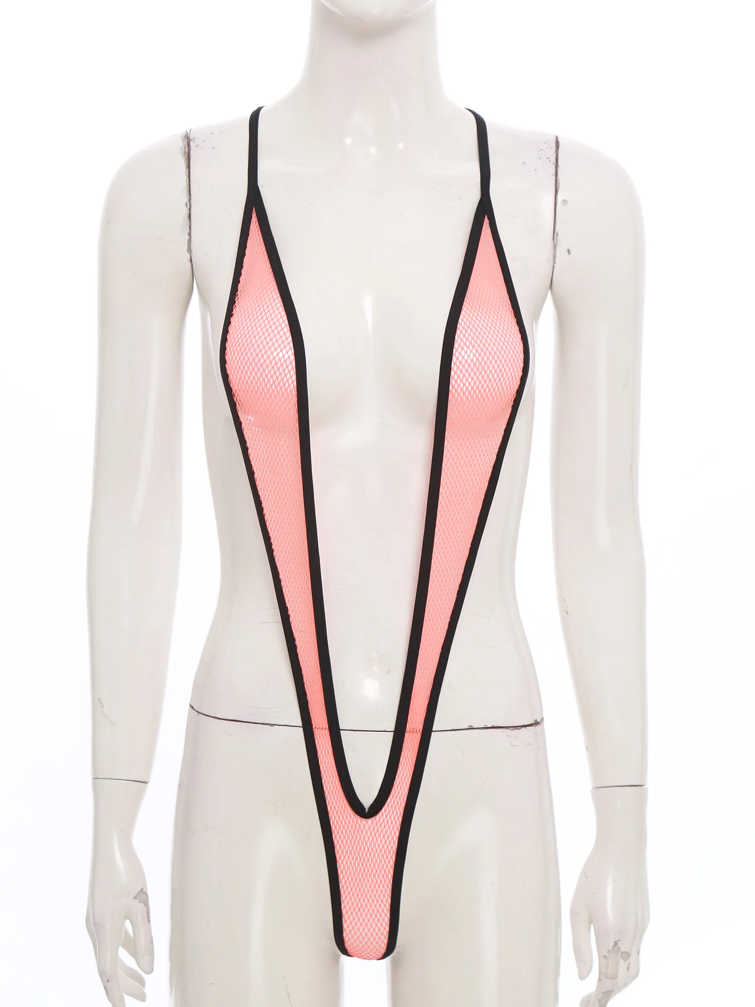 Women Sexy One Pieces Sling Bikini Bodysuits Lingerie Backless Open Butt Flaunting T-back Teddies for Private Pool Beachwear
Women Sexy One Pieces Sling Bikini Bodysuits Lingerie Backless Open Butt Flaunting T-back Teddies for Private Pool Beachwear
