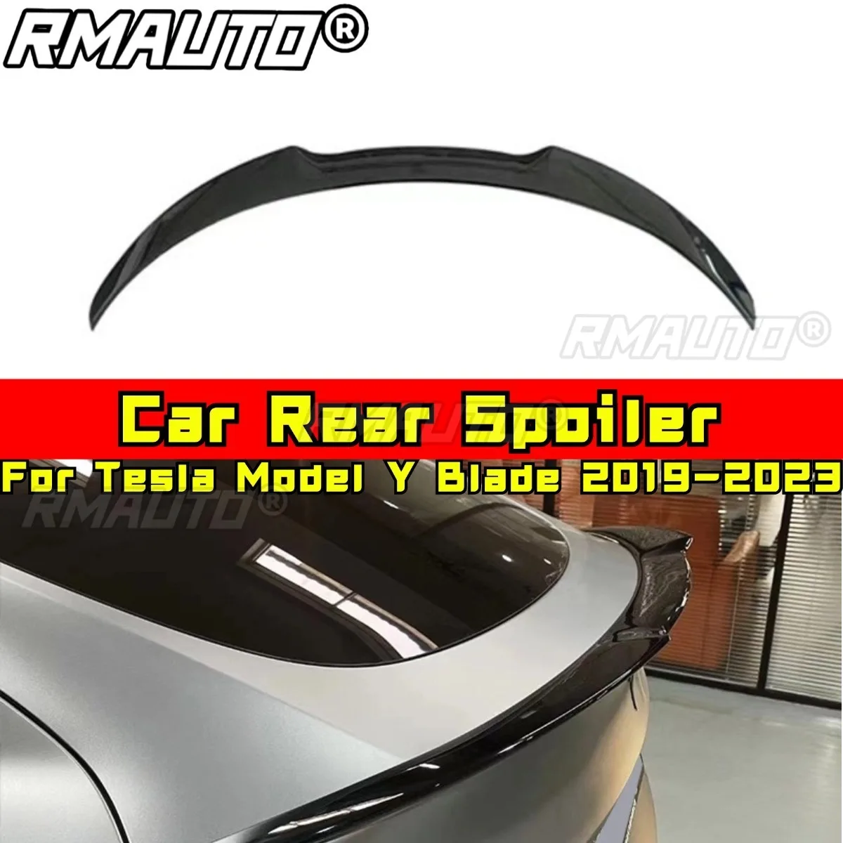 Car Rear Spoiler Wing Trunk Spoiler Roof Exterior Part For Tesla Model Y Blade 2019-2023 Rear Trunk Spoiler Body Kit
Car Rear Spoiler Wing Trunk Spoiler Roof Exterior Part For Tesla Model Y Blade 2019-2023 Rear Trunk Spoiler Body Kit
