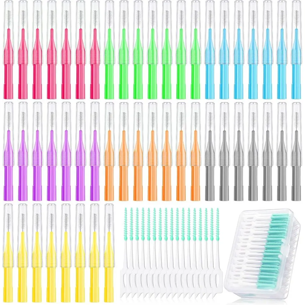 250-Piece Set of Interdental Brushes for Dental Hygiene and Oral Care in Vibrant Colors
250-Piece Set of Interdental Brushes for Dental Hygiene and Oral Care in Vibrant Colors