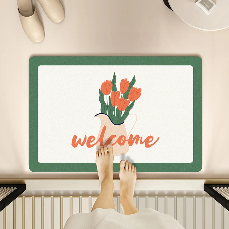 Быстросохнущий силиконовый коврик для ванной комнаты с динозаврами, противоскользящий, влаговпитывающий, для входа в ванную и туалет
Быстросохнущий силиконовый коврик для ванной комнаты с динозаврами, противоскользящий, влаговпитывающий, для входа в ванную и туалет