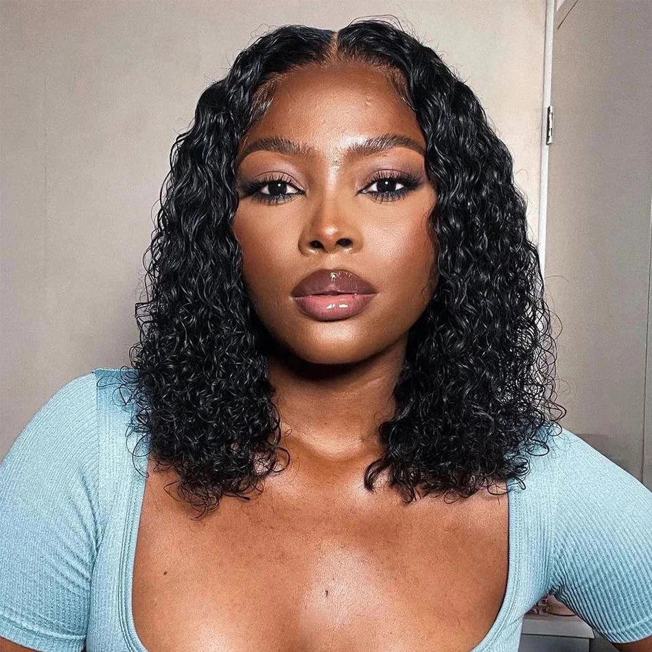6X4 Short Bob Wigs Deep Wave Bob Wig Human Hair 180% Density Deep Curly 100% Human Hair Pre Plucked Wet And Wavy Glueless Wig
6X4 Short Bob Wigs Deep Wave Bob Wig Human Hair 180% Density Deep Curly 100% Human Hair Pre Plucked Wet And Wavy Glueless Wig