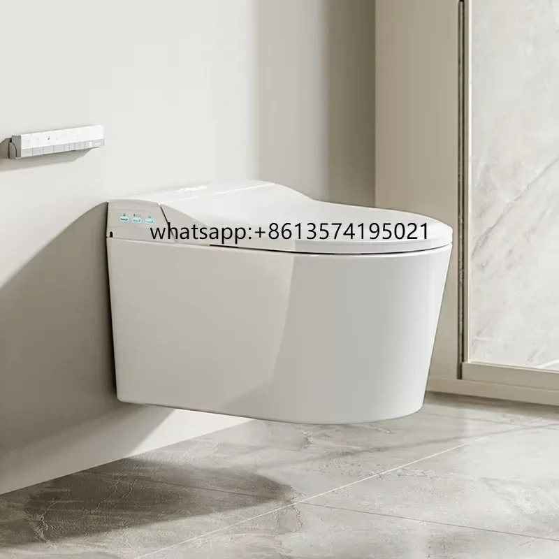 TWall Mounted Intelligent Save Space Water Closet Bathroom Ceramic Automatic Sanitary Ware Wall Hung Toilet Bowl
TWall Mounted Intelligent Save Space Water Closet Bathroom Ceramic Automatic Sanitary Ware Wall Hung Toilet Bowl