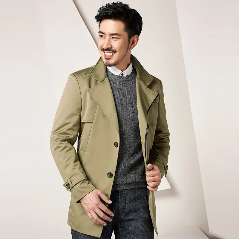 Casual Mid-Length Men's Windbreaker Jaet Simple Ele Busin Casual Sle Polyester Zipper Closure Color
Casual Mid-Length Men's Windbreaker Jaet Simple Ele Busin Casual Sle Polyester Zipper Closure Color