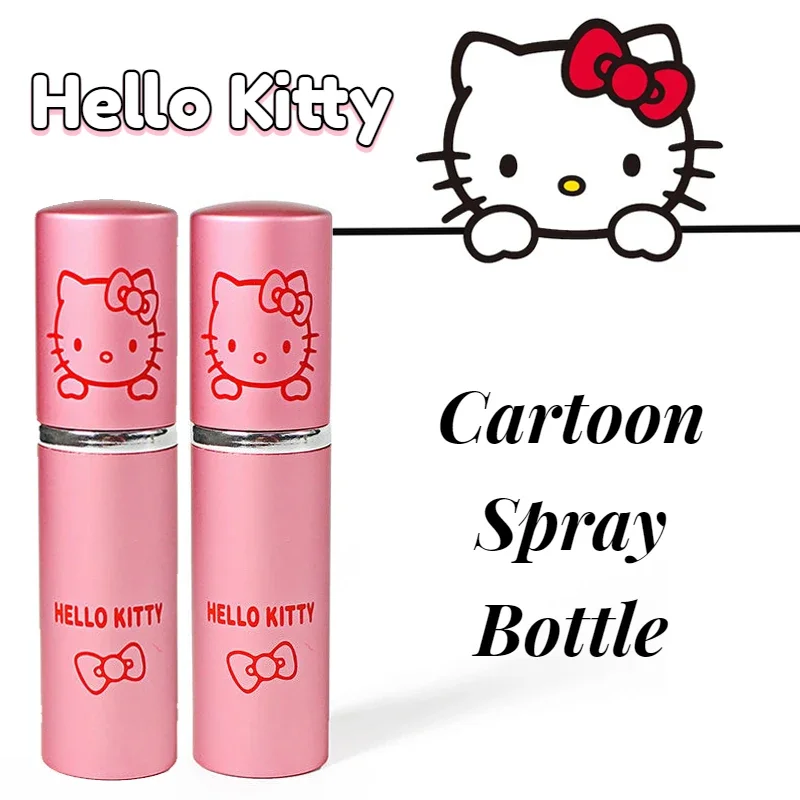 Anime Hello Kitty Cartoon Press Spray Bottle Cute Portable Perfume Alcohol Travel Subpackage Bottle Multifunctional Watering Can
Anime Hello Kitty Cartoon Press Spray Bottle Cute Portable Perfume Alcohol Travel Subpackage Bottle Multifunctional Watering Can