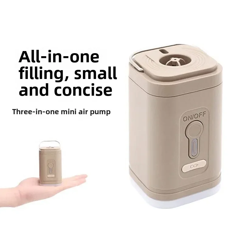 Outdoor Camping Air Pump, Convenient, Compact, High-power Air Pump, Camping Camp with Light Air Pump Cylinder
Outdoor Camping Air Pump, Convenient, Compact, High-power Air Pump, Camping Camp with Light Air Pump Cylinder