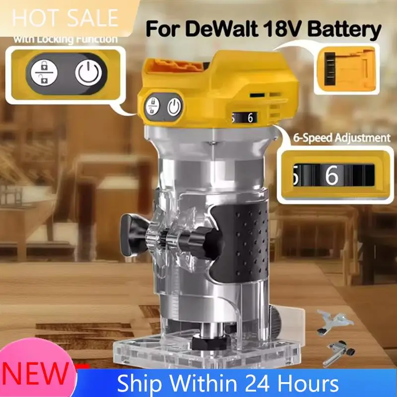 A78K New Brushless Electric Trimmer Woodworking Trimming Machine Wood Router Milling Engraving Slotting Machine Fit 18V Battery
A78K New Brushless Electric Trimmer Woodworking Trimming Machine Wood Router Milling Engraving Slotting Machine Fit 18V Battery