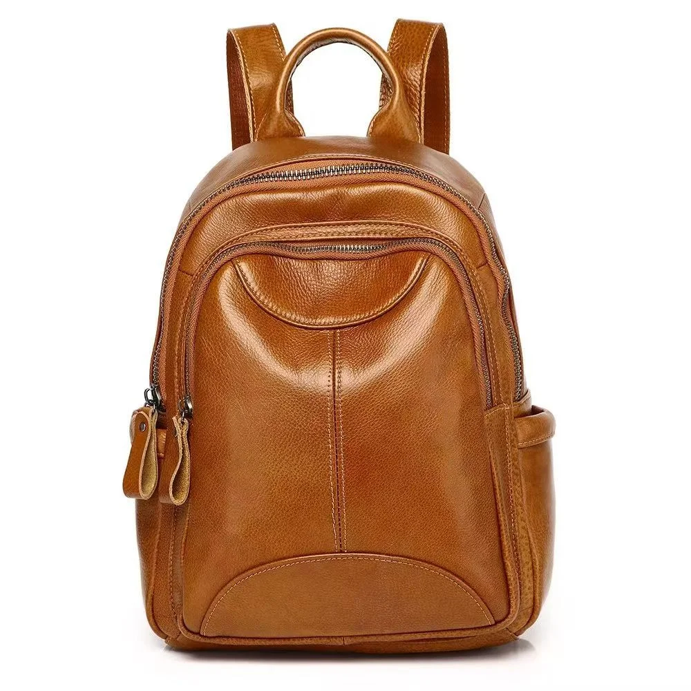 Vintage Women Genuine Leather Backpack Casual Daily Dayback Large Capacity Travel Shool Bag 2026 New
Vintage Women Genuine Leather Backpack Casual Daily Dayback Large Capacity Travel Shool Bag 2026 New