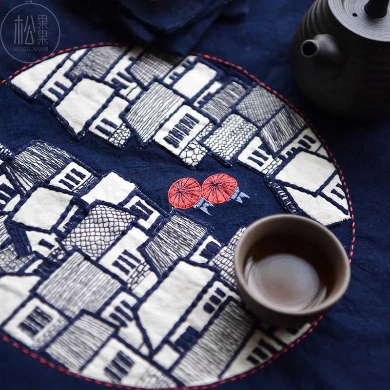 Набор подставок в китайском стиле Zen Sashiko, набор для вышивания подставок своими руками с предварительно напечатанной тканью, полное рукоделие для начинающих
Набор подставок в китайском стиле Zen Sashiko, набор для вышивания подставок своими руками с предварительно напечатанной тканью, полное рукоделие для начинающих