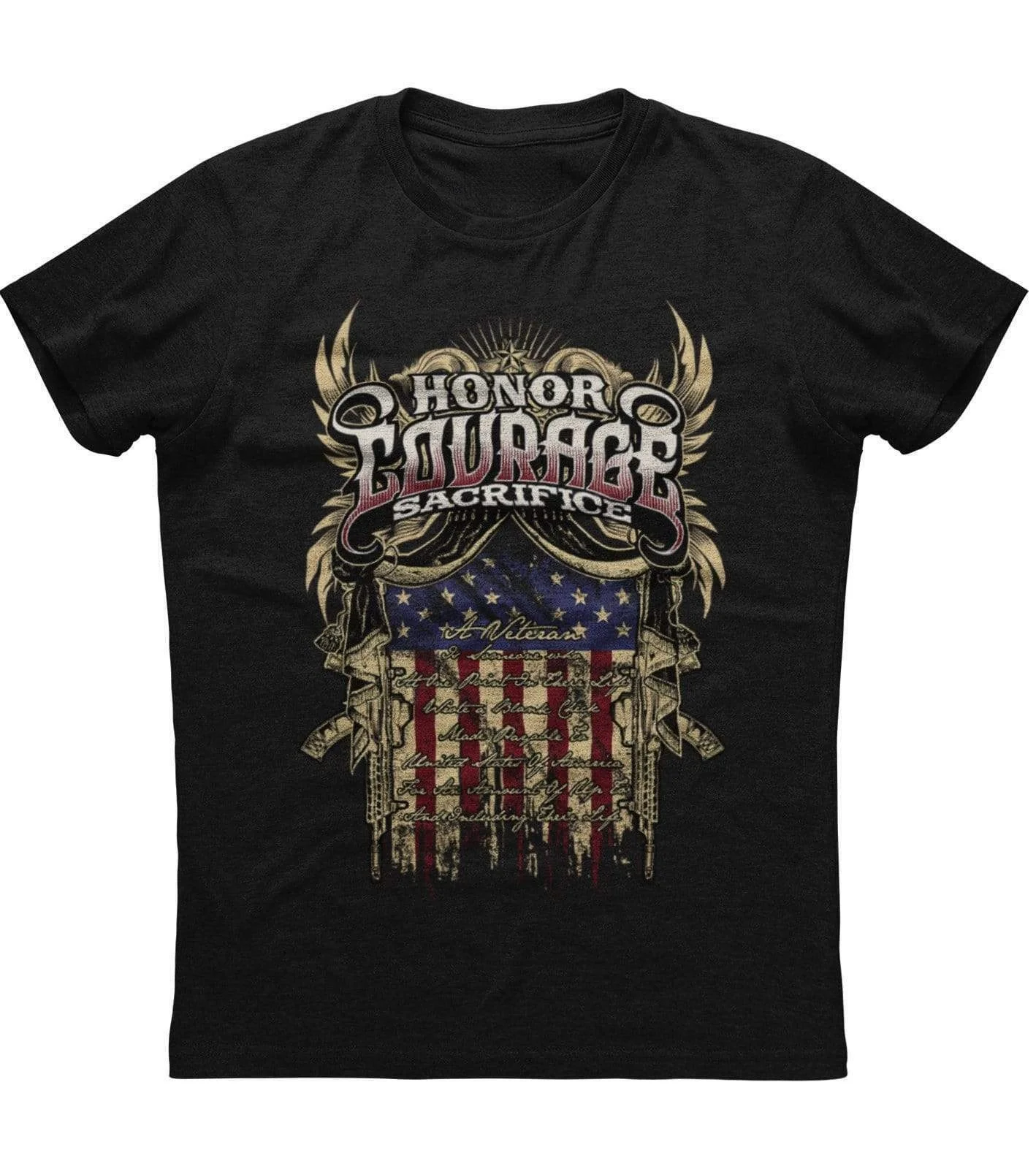 Courage, Honor and Sacrifice: The Virtues of a Hero T-Shirt 100% Cotton O-Neck Short Sleeve Casual Mens T-shirt Size S-3XL
Courage, Honor and Sacrifice: The Virtues of a Hero T-Shirt 100% Cotton O-Neck Short Sleeve Casual Mens T-shirt Size S-3XL