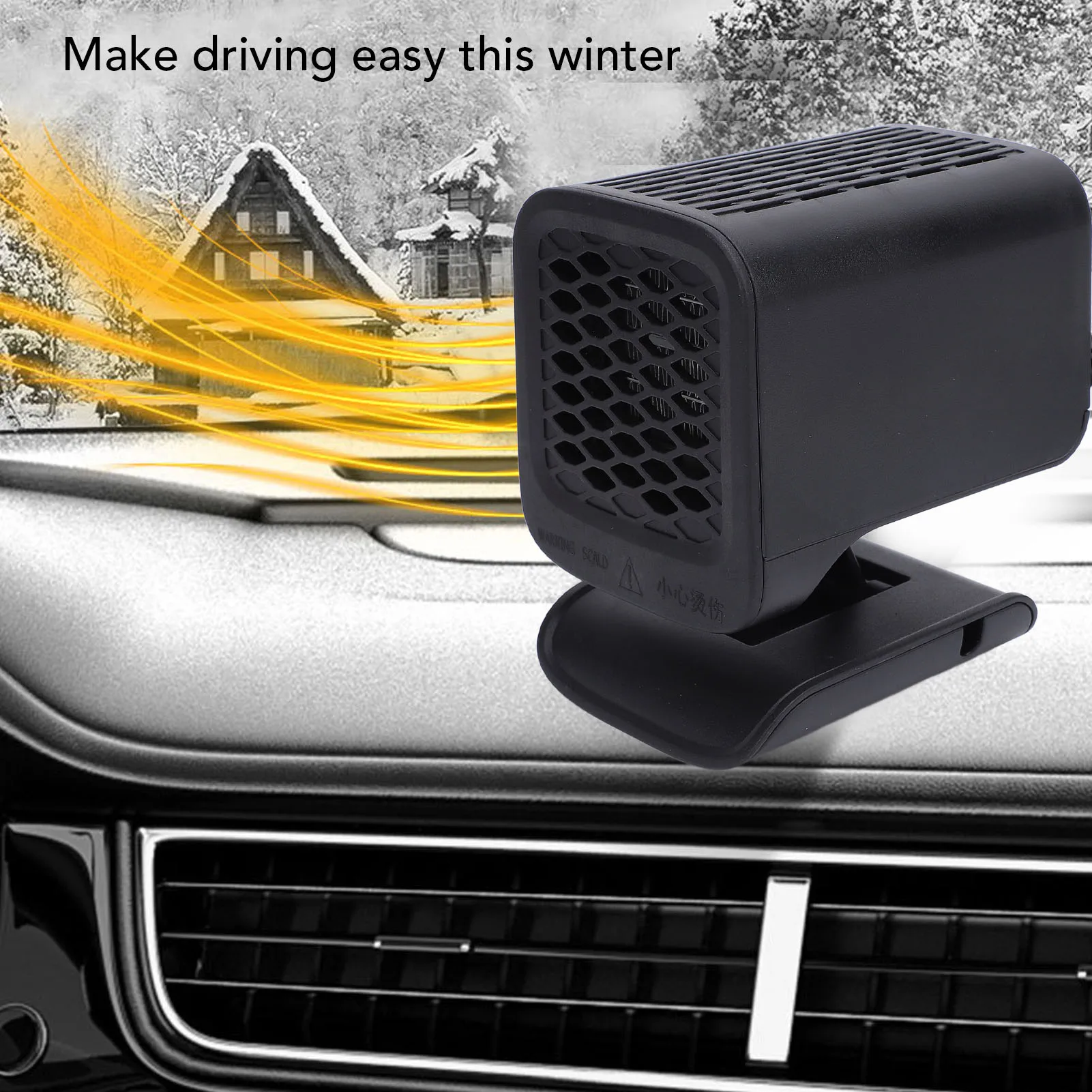 Car Heater Fan Plug in Cigarette Lighter Foldable 150W Fast Heating Hot Wind Blowing Windshield Defrost Defogger Winter Driving
Car Heater Fan Plug in Cigarette Lighter Foldable 150W Fast Heating Hot Wind Blowing Windshield Defrost Defogger Winter Driving