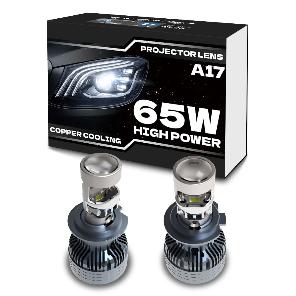 H7 H11 9006 9005 H4 LED Headlight Bulbs 12V 130W 6000K 13000Lm with Mini Projector Lens
H7 H11 9006 9005 H4 LED Headlight Bulbs 12V 130W 6000K 13000Lm with Mini Projector Lens