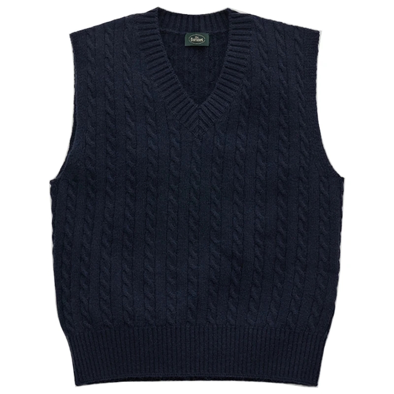 Le Offikr Classic Retro Twist Pure Color V-ne Vest New Arrival Women's irt Sle Knitted Vest for Commuting
Le Offikr Classic Retro Twist Pure Color V-ne Vest New Arrival Women's irt Sle Knitted Vest for Commuting