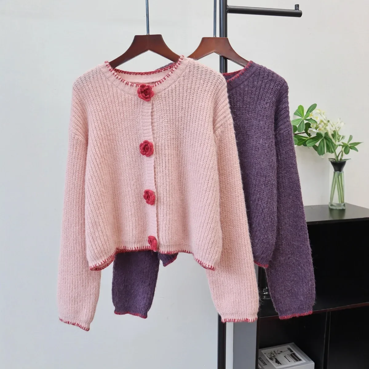 Cardigan Women Short Coat Sweaters Coats Jackets Floral Casual Jumpers Y2k Streetwear Elegant Knit Open Stith Autumn Winter
Cardigan Women Short Coat Sweaters Coats Jackets Floral Casual Jumpers Y2k Streetwear Elegant Knit Open Stith Autumn Winter