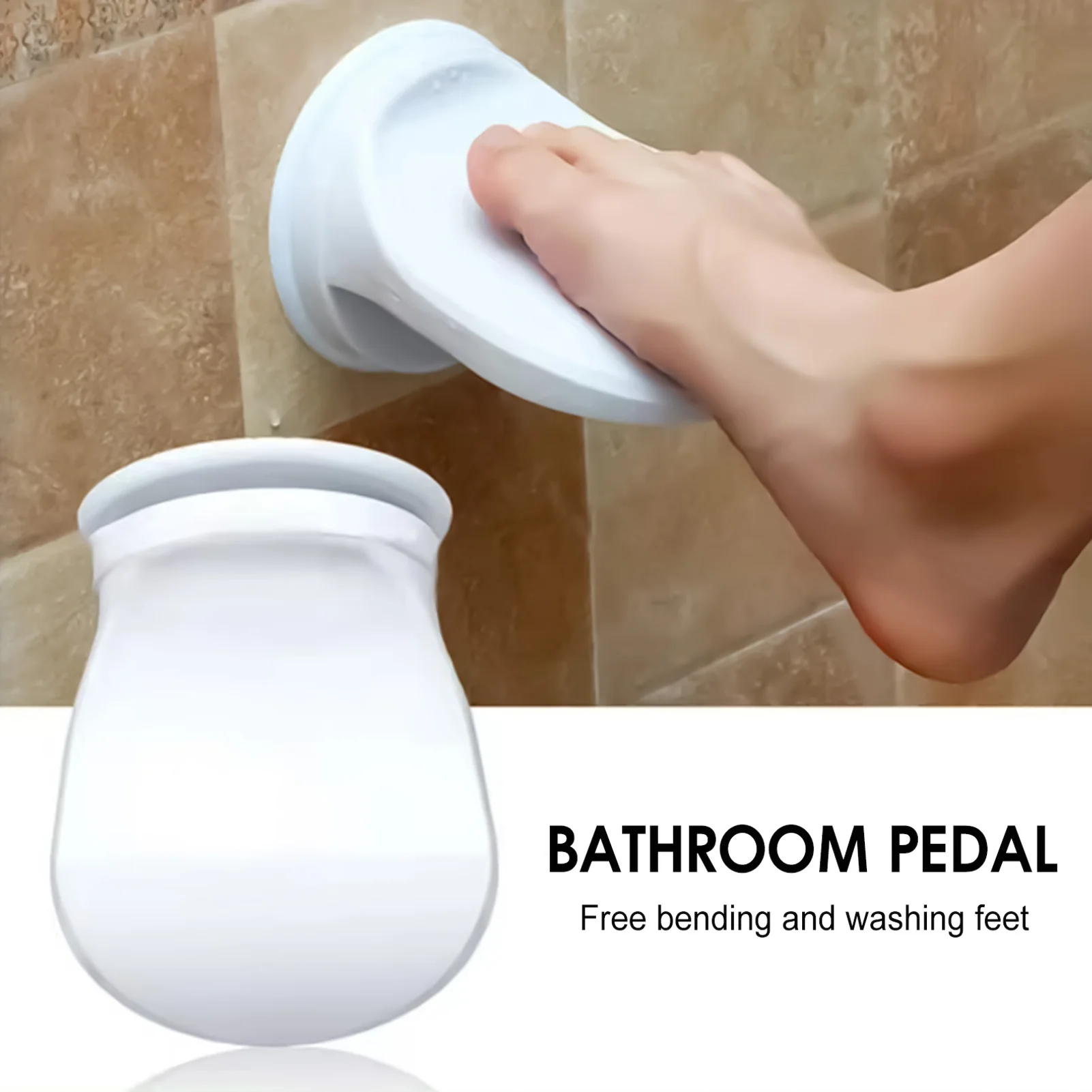 High Quality Bathroom Shower Foot Rest Shaving Leg Step Aid Grip Holder Pedal Step Suction Cup Non Slip Foot Pedal Wash Feet 
High Quality Bathroom Shower Foot Rest Shaving Leg Step Aid Grip Holder Pedal Step Suction Cup Non Slip Foot Pedal Wash Feet