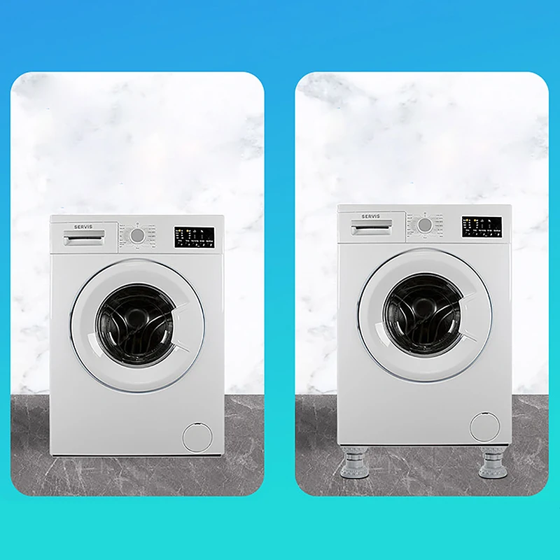 Adjustable Height Washing Machine Foot Pads Anti Vibration Refrigerator Base Fixed Non-Slip Pad Support Dampers Stand
Adjustable Height Washing Machine Foot Pads Anti Vibration Refrigerator Base Fixed Non-Slip Pad Support Dampers Stand