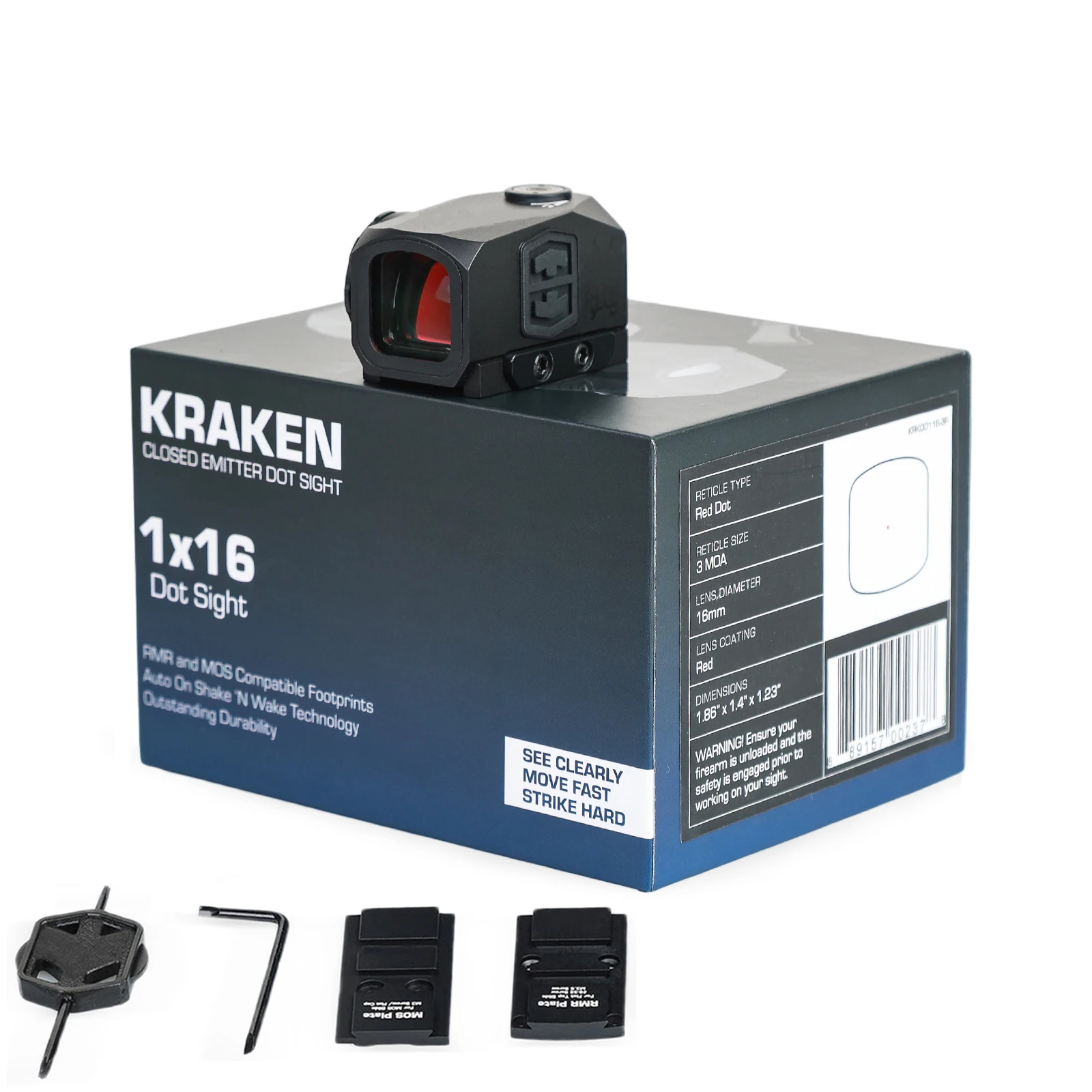 Оригинальный прицел Kraken Red/Green Dot Sight 1x16 мм 3 MOA с закрытым излучателем RMR и MOS-адаптером для тактического прицела Glock для охоты
Оригинальный прицел Kraken Red/Green Dot Sight 1x16 мм 3 MOA с закрытым излучателем RMR и MOS-адаптером для тактического прицела Glock для охоты