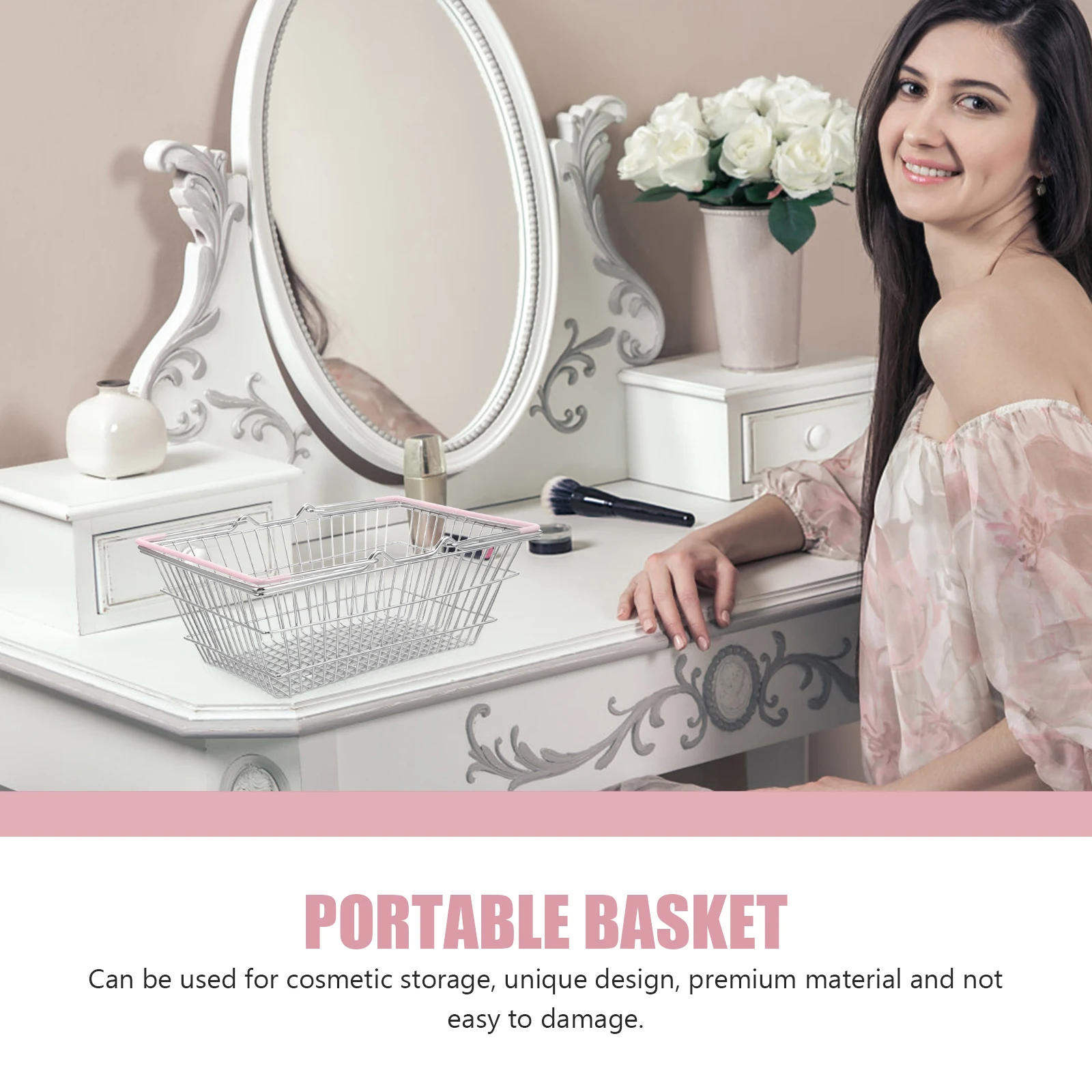 Household Shopping Storage Basket Handle Design Convenient Supermarket Shopping Photo Prop Unique Design Practical Reliable
Household Shopping Storage Basket Handle Design Convenient Supermarket Shopping Photo Prop Unique Design Practical Reliable