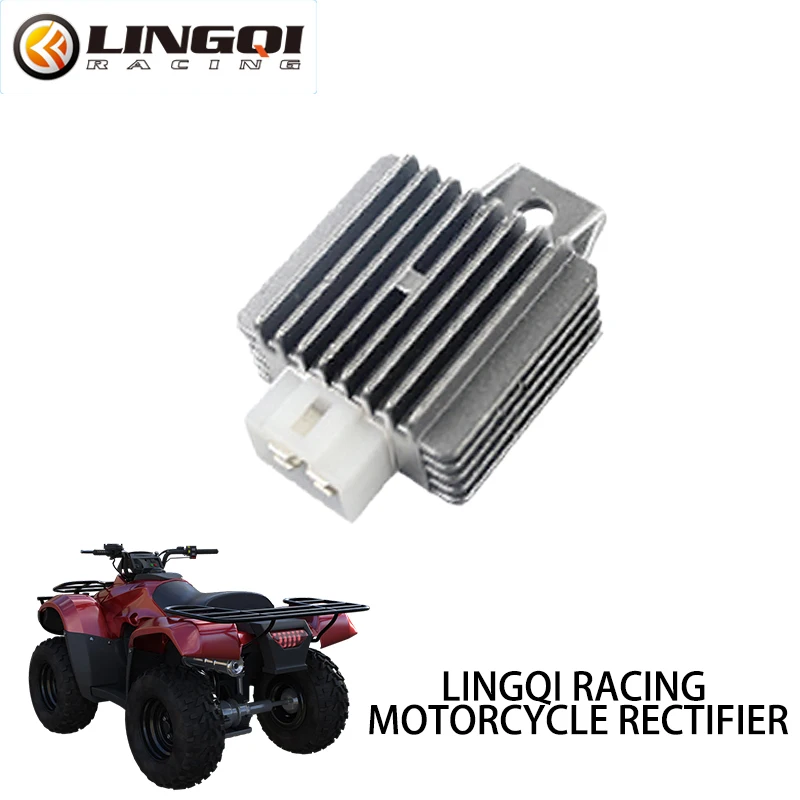 LINGQI RACING Motorcycle 4 Pins Full-Wave Rectifier Voltage Regulator For Scooter Dirt Bike Enduro Motocross Tuning Spare Parts
LINGQI RACING Motorcycle 4 Pins Full-Wave Rectifier Voltage Regulator For Scooter Dirt Bike Enduro Motocross Tuning Spare Parts