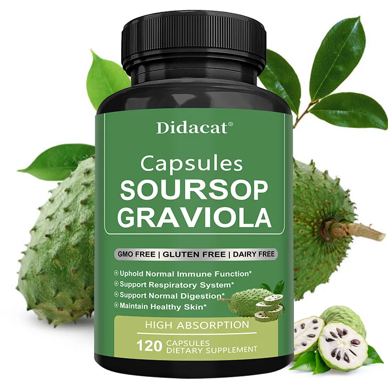 Капсулы Soursop Graviola, мощный антиоксидант, поддерживает иммунитет, дыхательная система, пищеварение и сотовое здоровье, 120 капсул
Капсулы Soursop Graviola, мощный антиоксидант, поддерживает иммунитет, дыхательная система, пищеварение и сотовое здоровье, 120 капсул