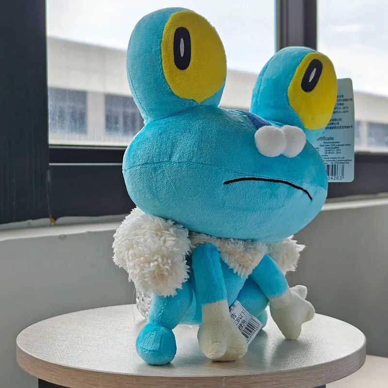 Оригинальная плюшевая игрушка Froakie Pokemon, милая мультяшная японская аниме Elf, плюшевая кукла, подушка, тряпичная искусственная игрушка, подарок
Оригинальная плюшевая игрушка Froakie Pokemon, милая мультяшная японская аниме Elf, плюшевая кукла, подушка, тряпичная искусственная игрушка, подарок