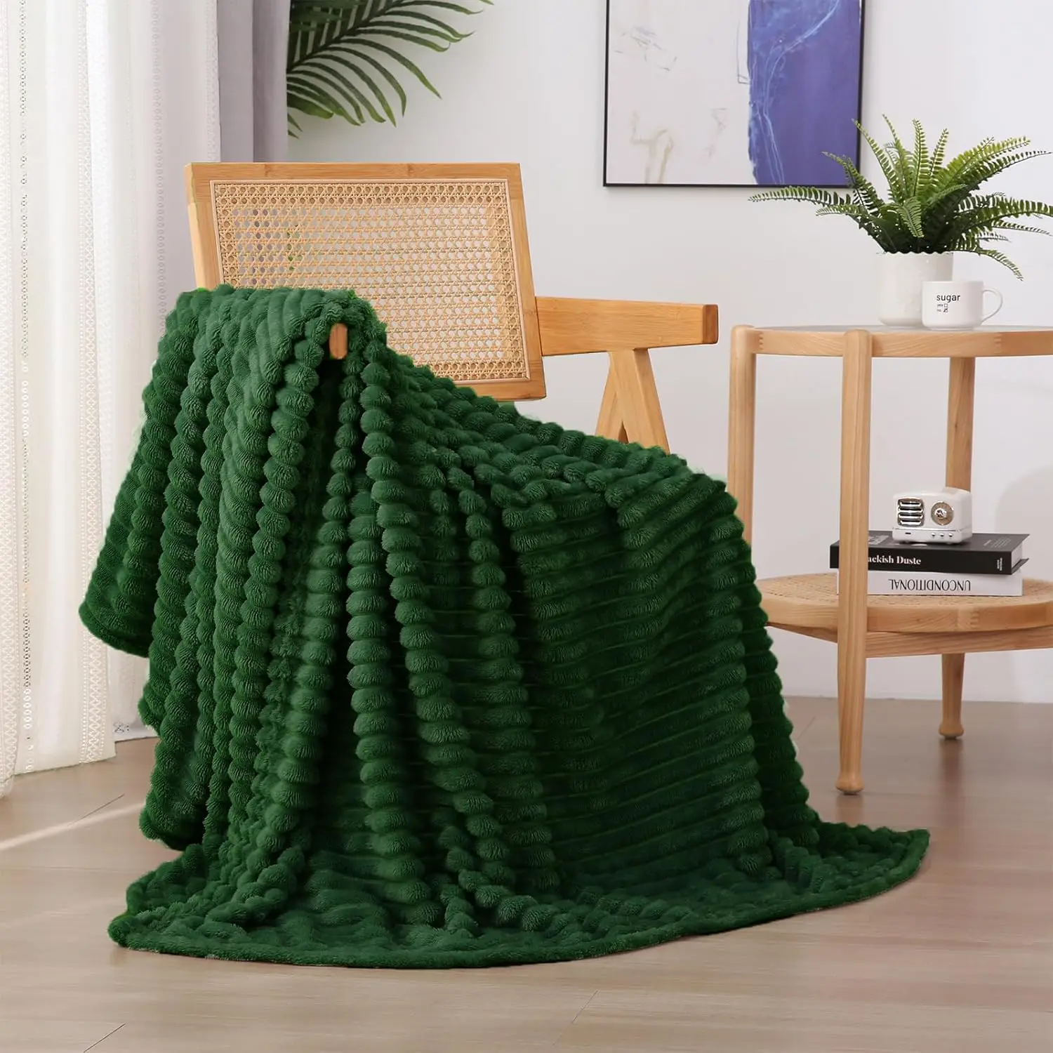 Green Fleece Throw Blanket 50”×60” For Couch Sofa Bed,Super Soft Cozy Plush Microfiber Flannel Blanket With Stripes Design
Green Fleece Throw Blanket 50”×60” For Couch Sofa Bed,Super Soft Cozy Plush Microfiber Flannel Blanket With Stripes Design
