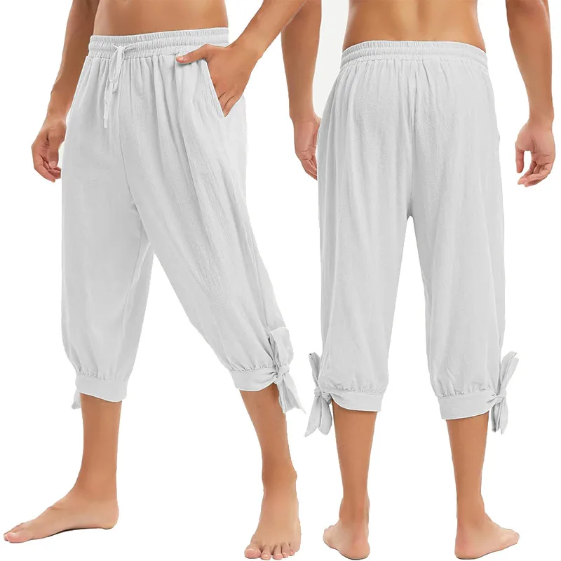 Хэллоуин Пират Свободные брюки пять четвертей Эластичная талия Цвет Косплей Плоская утренняя одежда Брюки с завязкой на талии Свободные брюки...
Хэллоуин Пират Свободные брюки пять четвертей Эластичная талия Цвет Косплей Плоская утренняя одежда Брюки с завязкой на талии Свободные брюки...