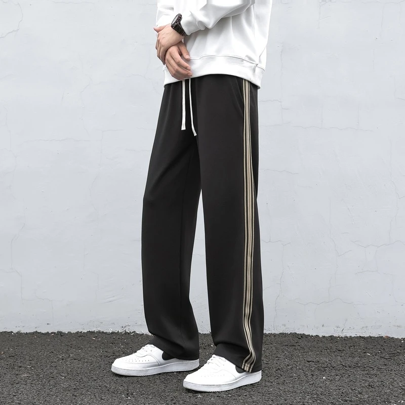 Autumn Men's Wide Leg Pants Loose Fit High-Quality Casual Fashionable Youths Popular Simple Style
Autumn Men's Wide Leg Pants Loose Fit High-Quality Casual Fashionable Youths Popular Simple Style