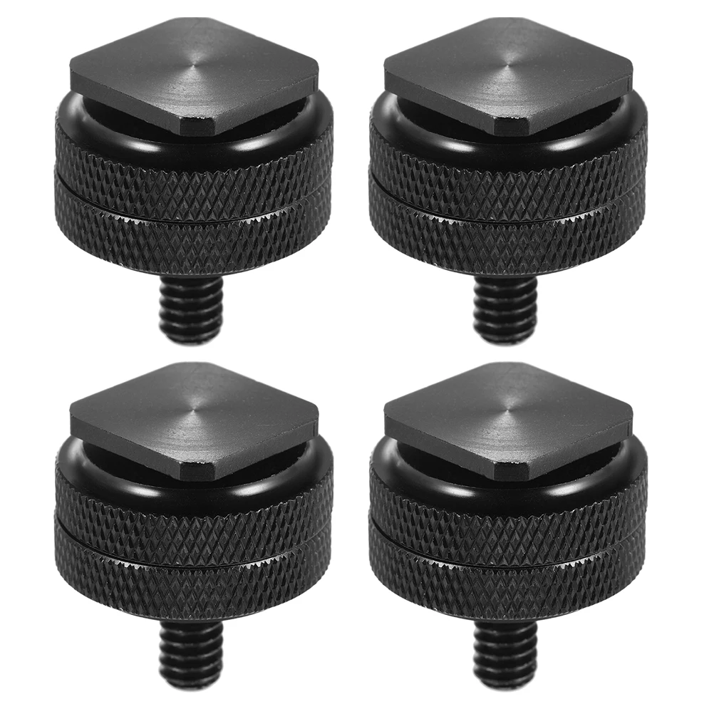 4 pcs Camera Conversion Screws 1/4 Inch Double Lock Hot Shoe Mount Adapter for DSLR Flash Tripod Camera Rig Supply
4 pcs Camera Conversion Screws 1/4 Inch Double Lock Hot Shoe Mount Adapter for DSLR Flash Tripod Camera Rig Supply