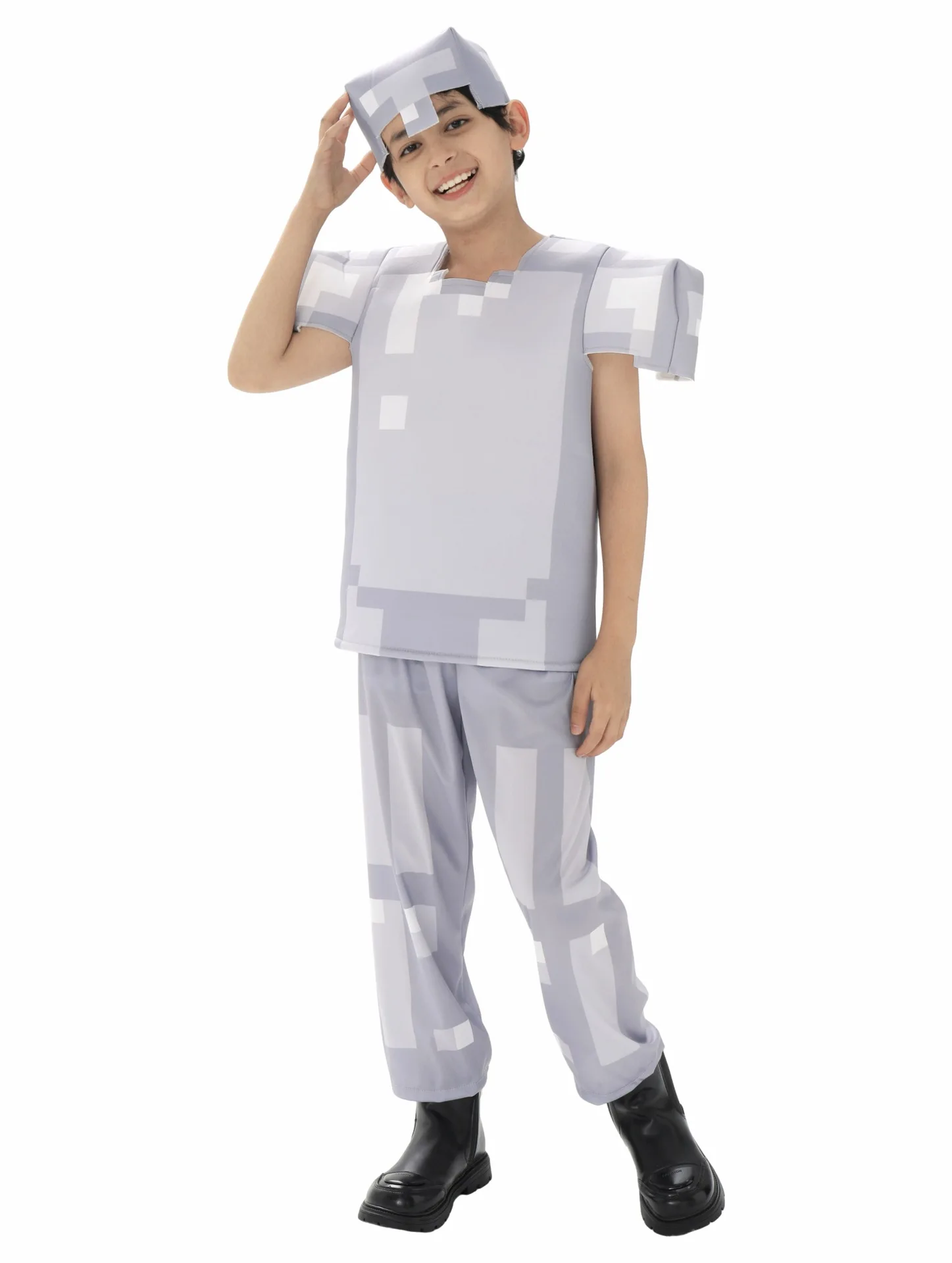 Game Gray Iron Armor Carnival Halloween Enfant Fancy Dress Up Costume Niño Diamond Level Costumes
Game Gray Iron Armor Carnival Halloween Enfant Fancy Dress Up Costume Niño Diamond Level Costumes