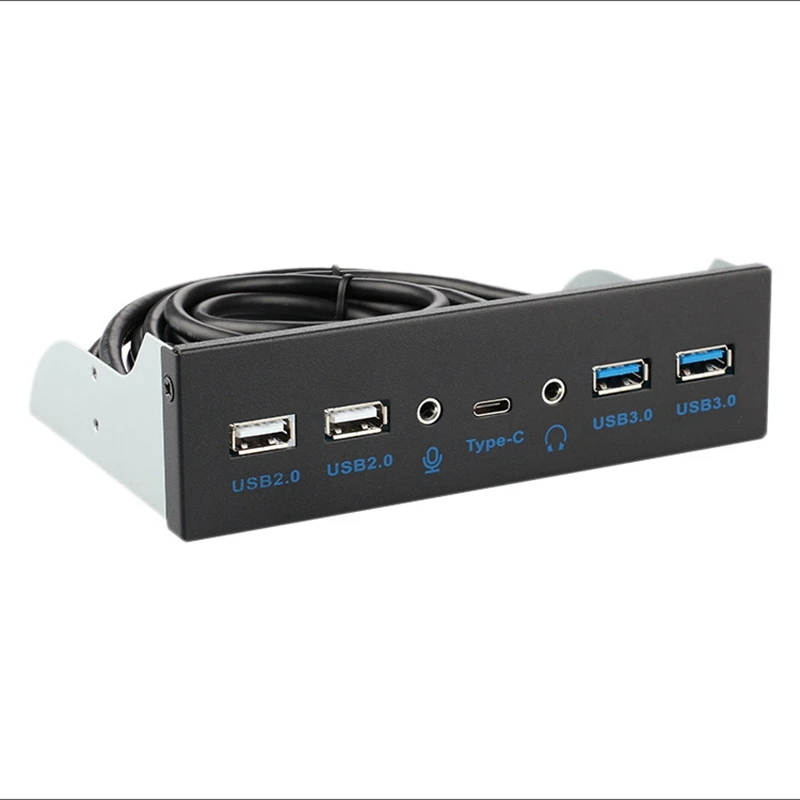 USB 3.0 Optical Drive Front Panel 5.25 Inch HUB 10Gbps Typec3.1 USB2.0 Aux 3.5Mm Computer Expansion Board For Desktop PC
USB 3.0 Optical Drive Front Panel 5.25 Inch HUB 10Gbps Typec3.1 USB2.0 Aux 3.5Mm Computer Expansion Board For Desktop PC