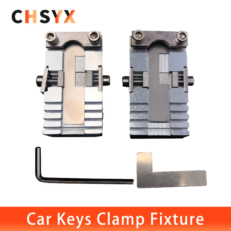 CHSYX 1 Set Car Keys Clamp Fixture Folder Clip For All Key Cutting Copy Duplicating Machine Parts Goso Universal Locksmith Tools
CHSYX 1 Set Car Keys Clamp Fixture Folder Clip For All Key Cutting Copy Duplicating Machine Parts Goso Universal Locksmith Tools