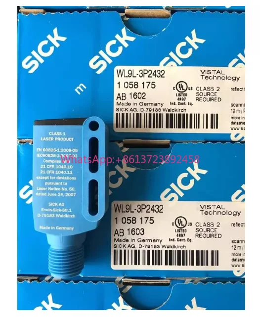 OriginalWL9L-3P2232 Laser Sensor Photoelectric Switch RSF54Y100RC Float Switch Vertical Delivery Time: 7-18 Days WL9L-3P2432 10
OriginalWL9L-3P2232 Laser Sensor Photoelectric Switch RSF54Y100RC Float Switch Vertical Delivery Time: 7-18 Days WL9L-3P2432 10