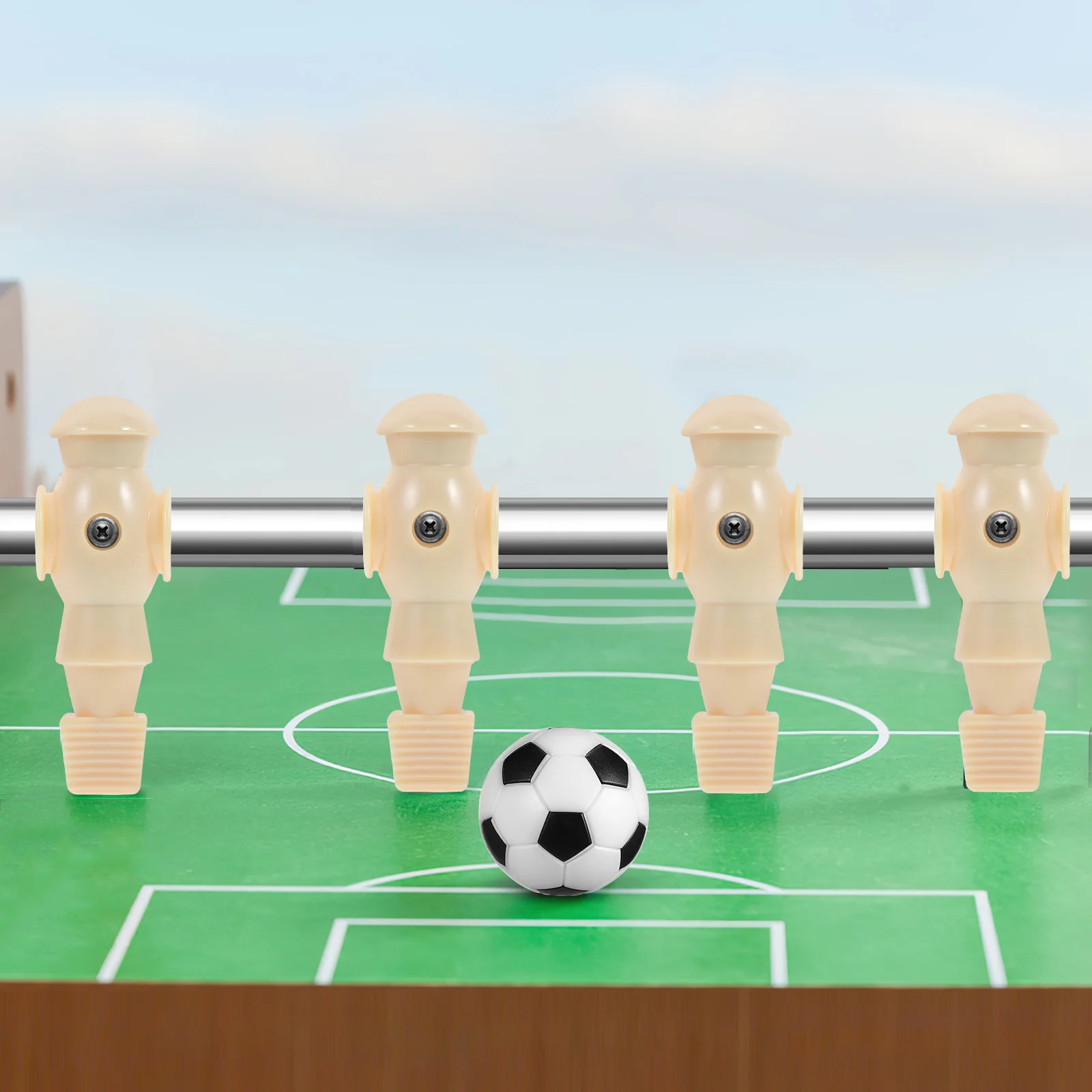 Foosball Men Replacement 5/8 Inch Table Soccer Players Precision -Resistant Durable Plastic Enhanced Grip For Soccer
Foosball Men Replacement 5/8 Inch Table Soccer Players Precision -Resistant Durable Plastic Enhanced Grip For Soccer