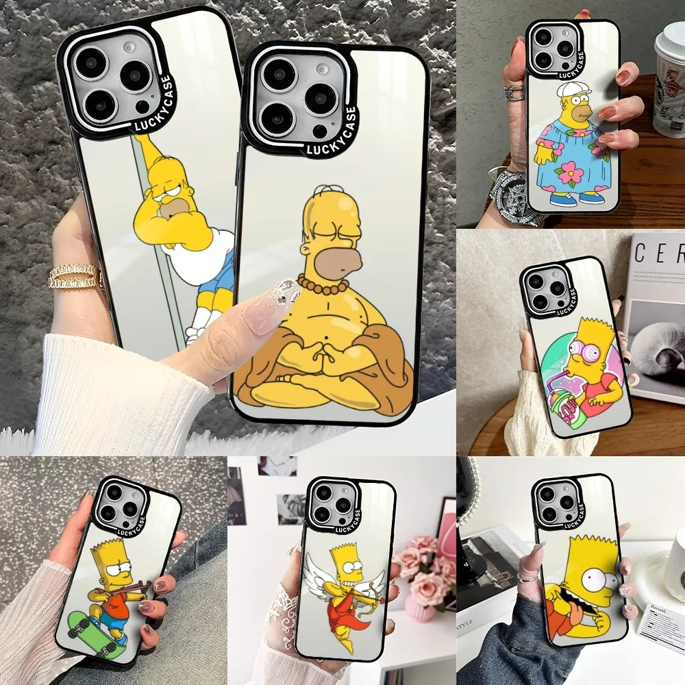 Simpson FUNNY Cute Cartoon Phone Case For IPhone 16 15 14 13 Pro Max Transparency Shockproof Hard Funda
Simpson FUNNY Cute Cartoon Phone Case For IPhone 16 15 14 13 Pro Max Transparency Shockproof Hard Funda