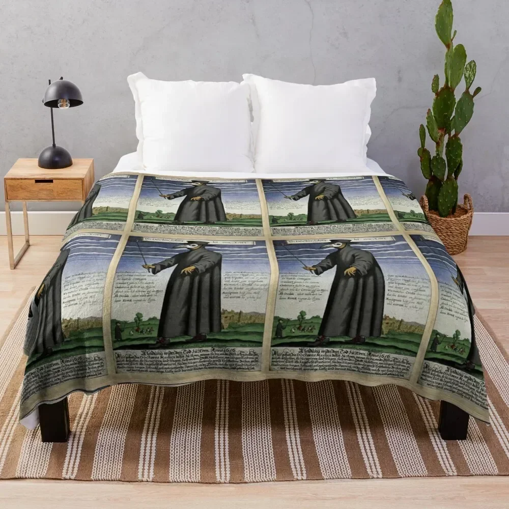 Plague Doctor, Middle Ages Throw Blanket Summer Cool Breathable Blanket for Sleeping
Plague Doctor, Middle Ages Throw Blanket Summer Cool Breathable Blanket for Sleeping