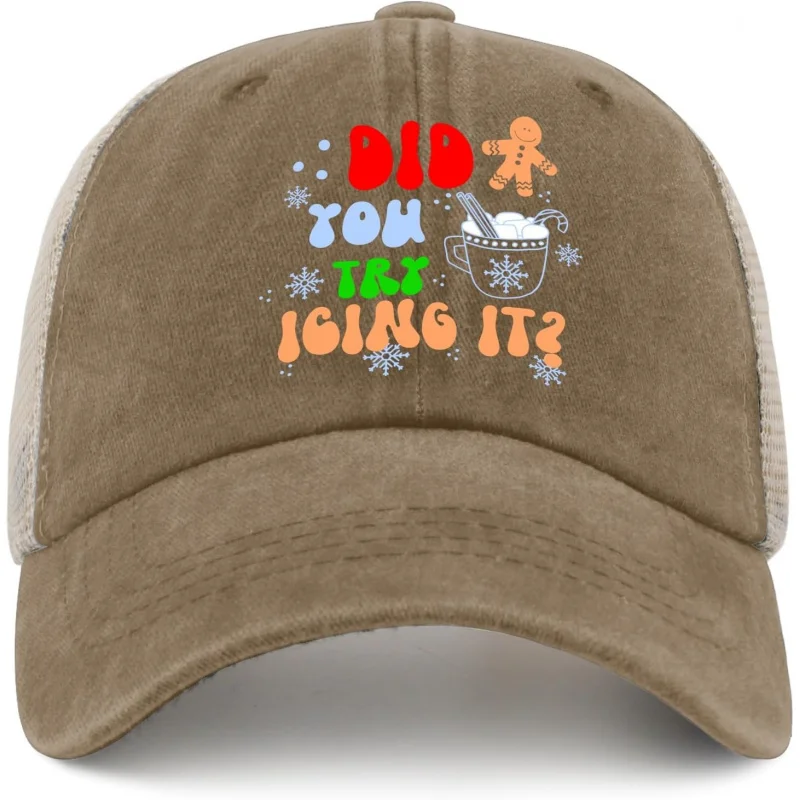 Gingerbread Man Cookie Ugly Sweater Oh Snap Christmas hat Men Cap Mens Sun hats for Dad Workout Caps
Gingerbread Man Cookie Ugly Sweater Oh Snap Christmas hat Men Cap Mens Sun hats for Dad Workout Caps