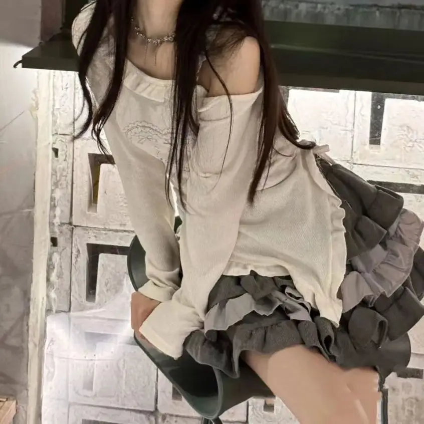 plus Size Special Large Autumn Irregular Slim Long Sleeve Two-Piece Set Cake Skirt Half Skirt for Young Women 18-25 Years Old
plus Size Special Large Autumn Irregular Slim Long Sleeve Two-Piece Set Cake Skirt Half Skirt for Young Women 18-25 Years Old