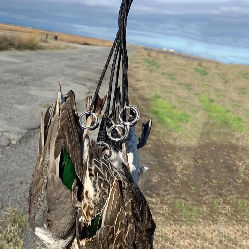 Waterfowl Duck Strap Outdoor Waterfowl Carrier Lanyard Duck Carrier Lanyard with 12 Rings for Bird Waterfowl Turkey Mallard Duck
Waterfowl Duck Strap Outdoor Waterfowl Carrier Lanyard Duck Carrier Lanyard with 12 Rings for Bird Waterfowl Turkey Mallard Duck