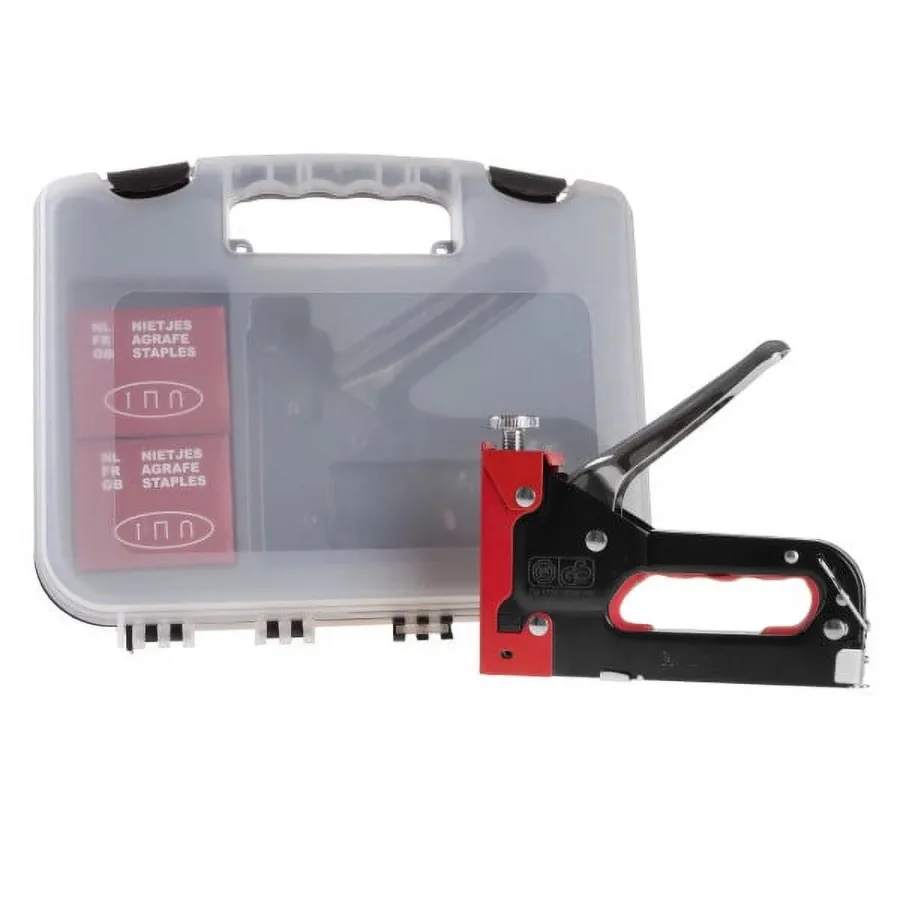 Heavy Duty Staple Gun Kit- 3-Way Stapler for Upholstery Fabric Wood Crafts Construction Bulletin
Heavy Duty Staple Gun Kit- 3-Way Stapler for Upholstery Fabric Wood Crafts Construction Bulletin