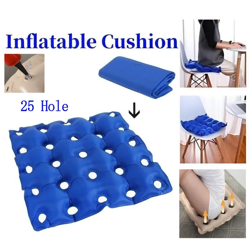 16/25 Inflatable anti-bedsore wheelchair cushion anti-hemorrhoid cushion PVC and flocking materials
16/25 Inflatable anti-bedsore wheelchair cushion anti-hemorrhoid cushion PVC and flocking materials