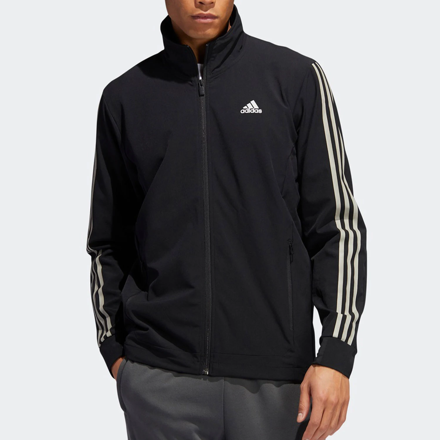 Adidas Originals New Season Men's Stand Collar Sport Training Zip-Up Jacket GE3424
Adidas Originals New Season Men's Stand Collar Sport Training Zip-Up Jacket GE3424