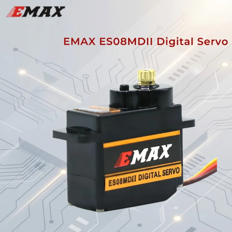 EMAX ES08MDII ES08MD II Metal GEAR Digital Servo Up SG90 ES08A ES08MA MG90S TREX 450 For Rc Airplane
EMAX ES08MDII ES08MD II Metal GEAR Digital Servo Up SG90 ES08A ES08MA MG90S TREX 450 For Rc Airplane