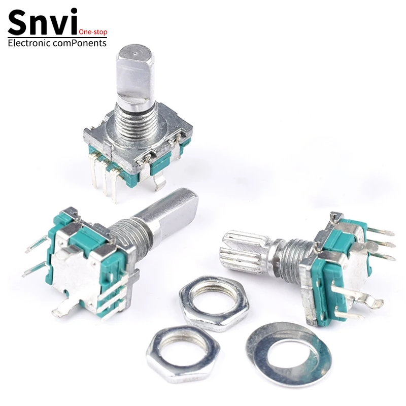 Snvi 1PCS 15mm Original Rotary encoder,code switch EC11 digital potentiometer,with switch,5Pin, handle length 20mm
Snvi 1PCS 15mm Original Rotary encoder,code switch EC11 digital potentiometer,with switch,5Pin, handle length 20mm